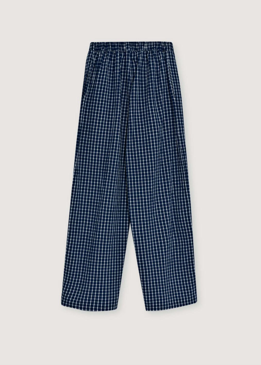 Jasmine Woman Pant Summer Midnight Checks
