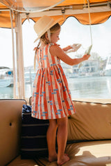 Piper Dress in Fiori di Mare