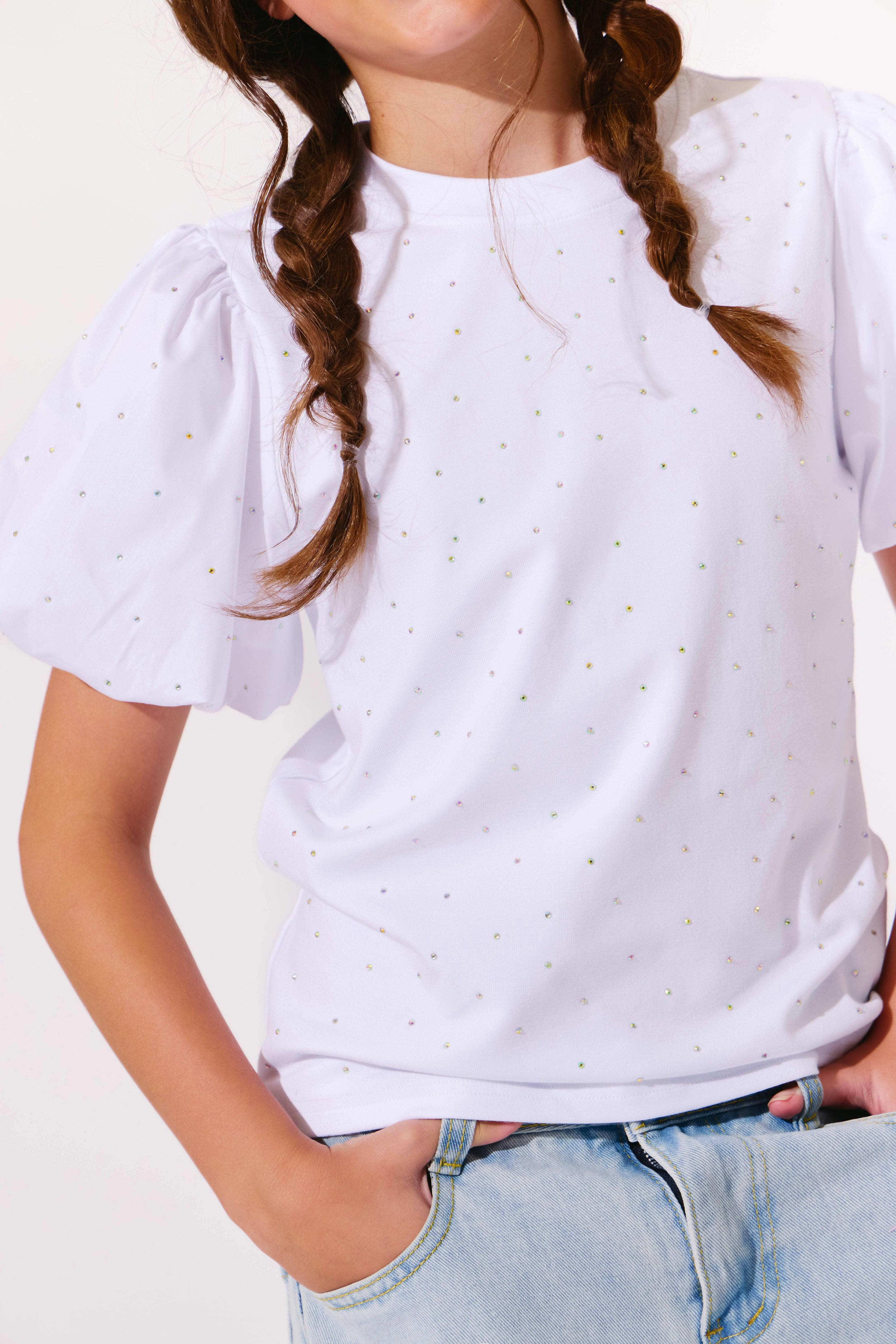 Sparkle Princess Ruffle T-shirt
