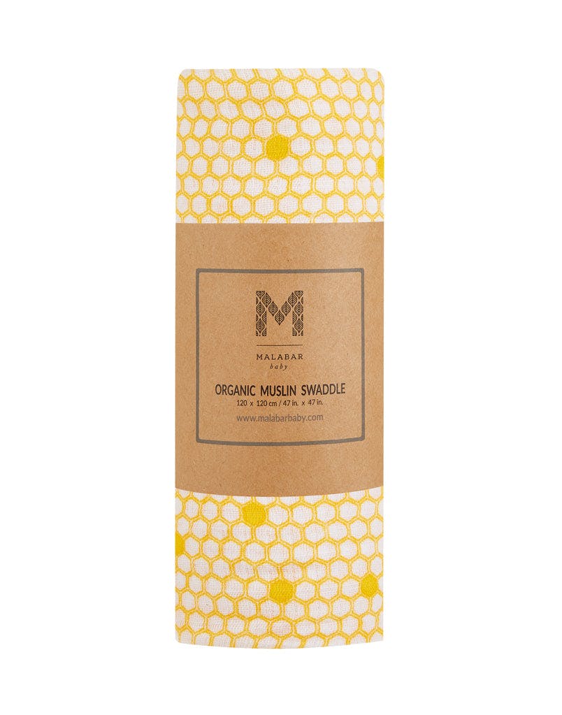 Organic Cotton Muslin Swaddle