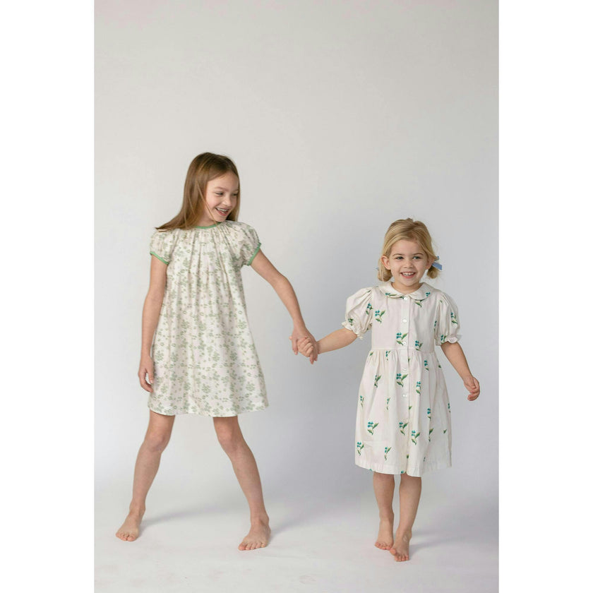 Ella Dress in Flutter Flower