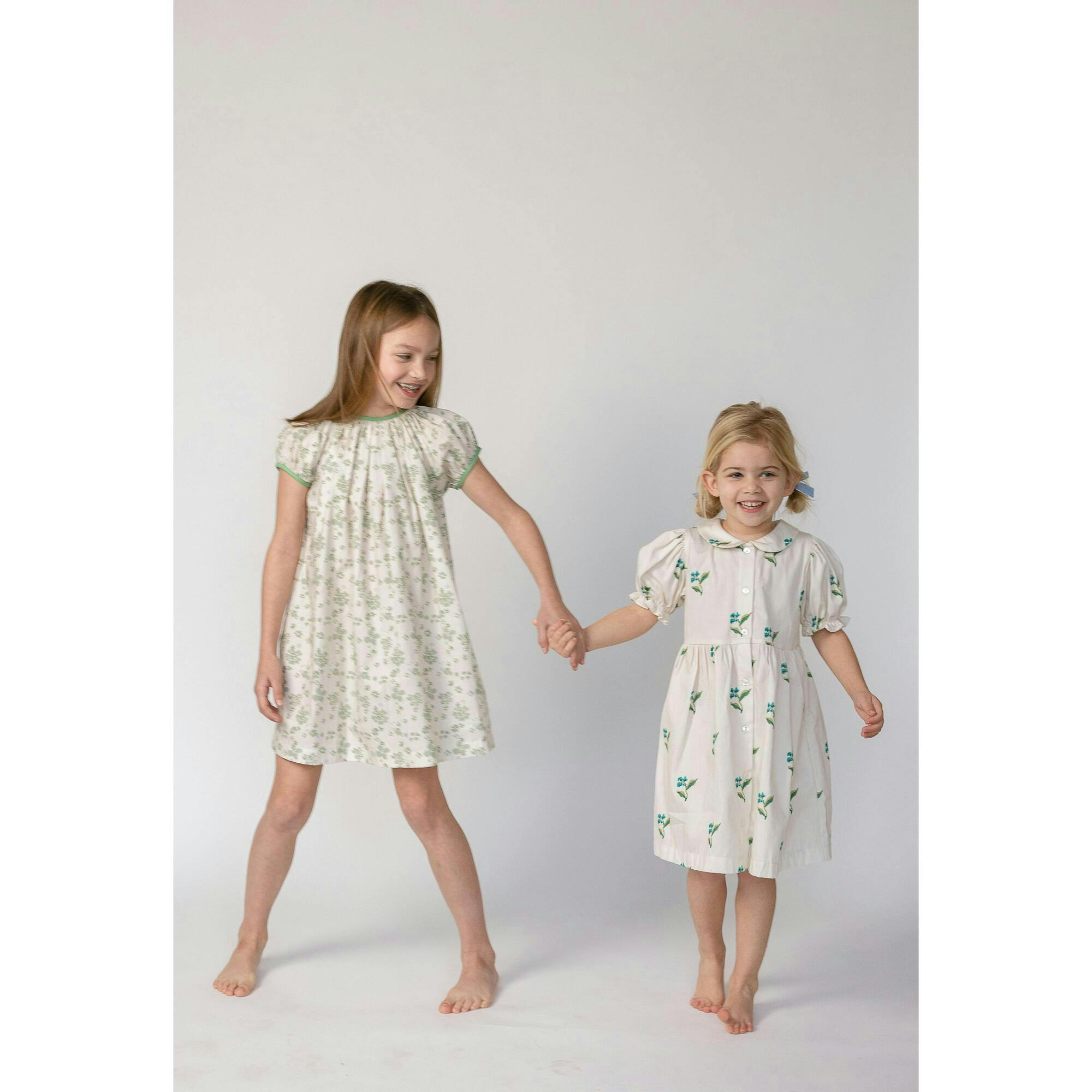 Ella Dress in Flutter Flower