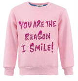 Women's You are the reason I smile Sweatshirt