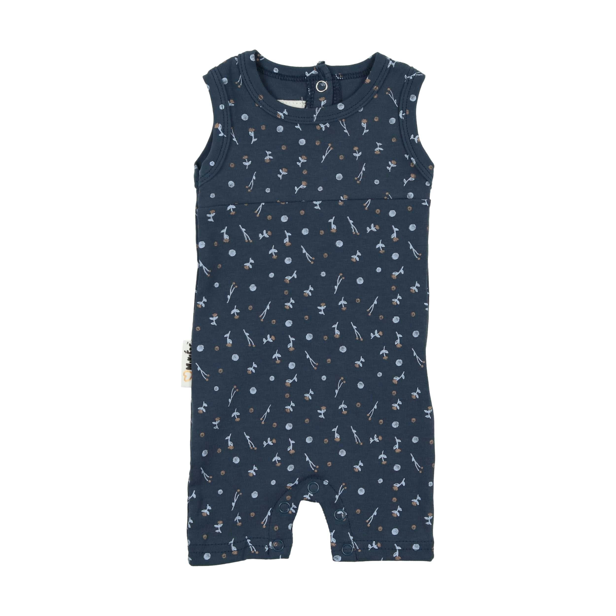 Berry Floral Footie