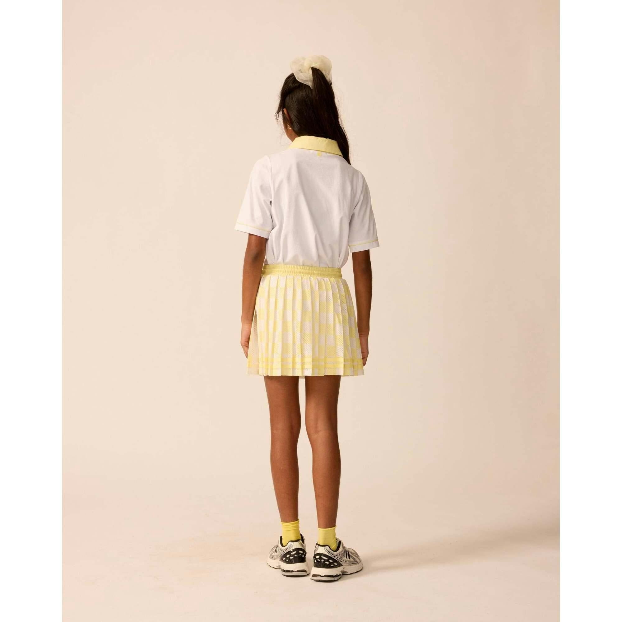 Tech Play Polo in Lemonade Trim