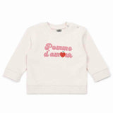BONTON Pomme D'Amour Baby Sweatshirt