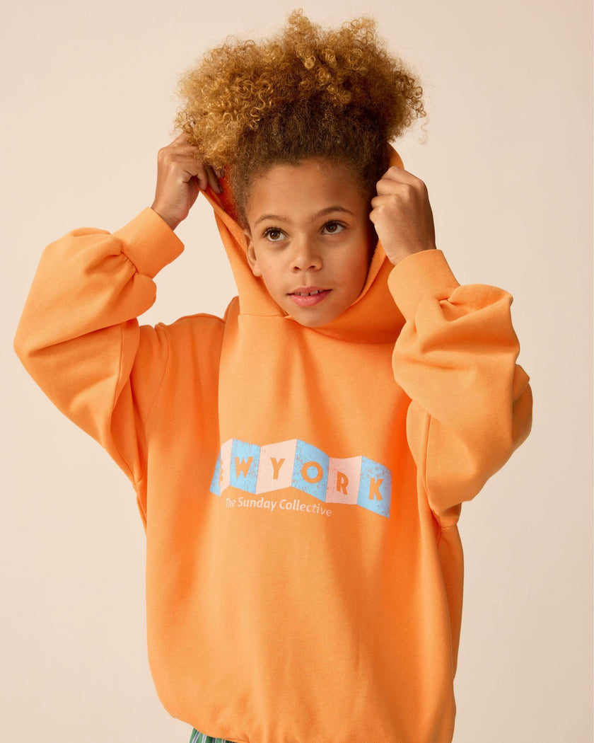 Organic Weekend Hoodie in Overtime Orange