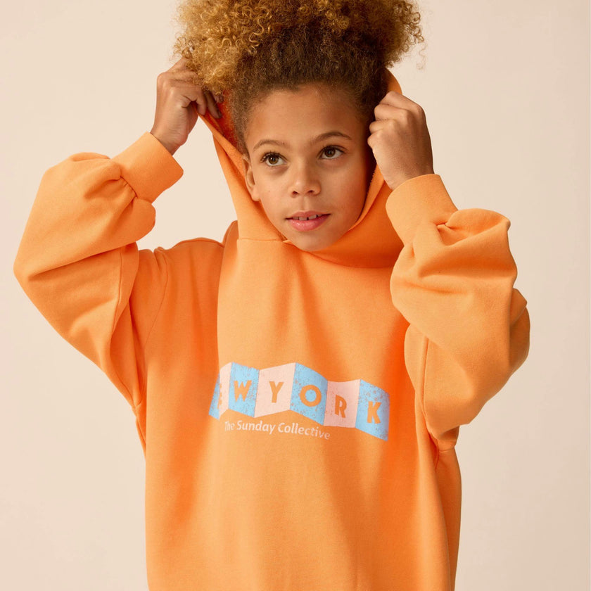 Organic Weekend Hoodie in Overtime Orange
