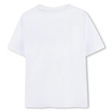 White Green Leaf Logo T-Shirt