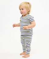 Andy Baby Legging, Navy Stripe