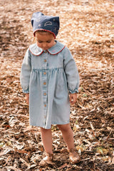 Clementine Dress in Denim Darling