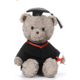 Graduation Caring Bear 10" — Soft Weighted Cuddle Stuffed Animal