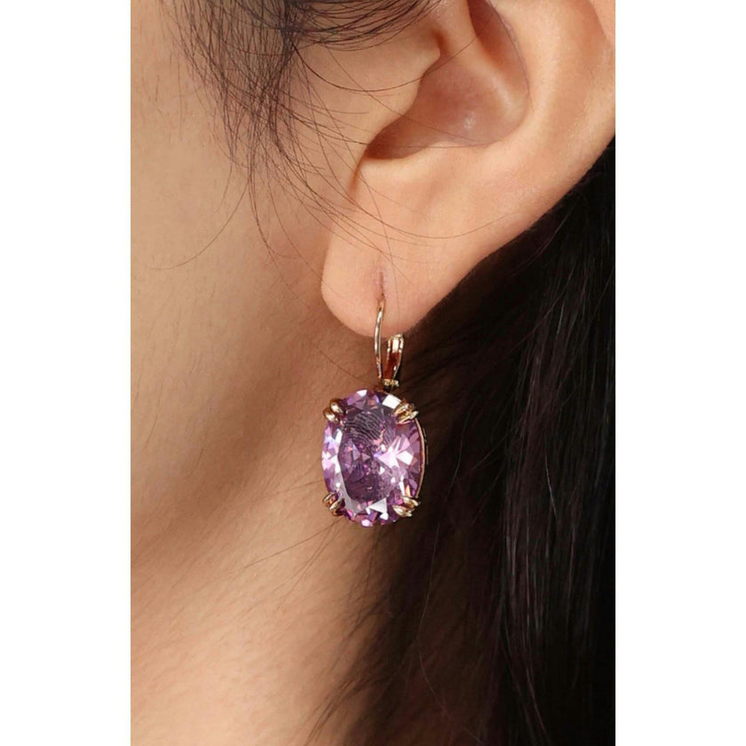 Grape Glow Earrings