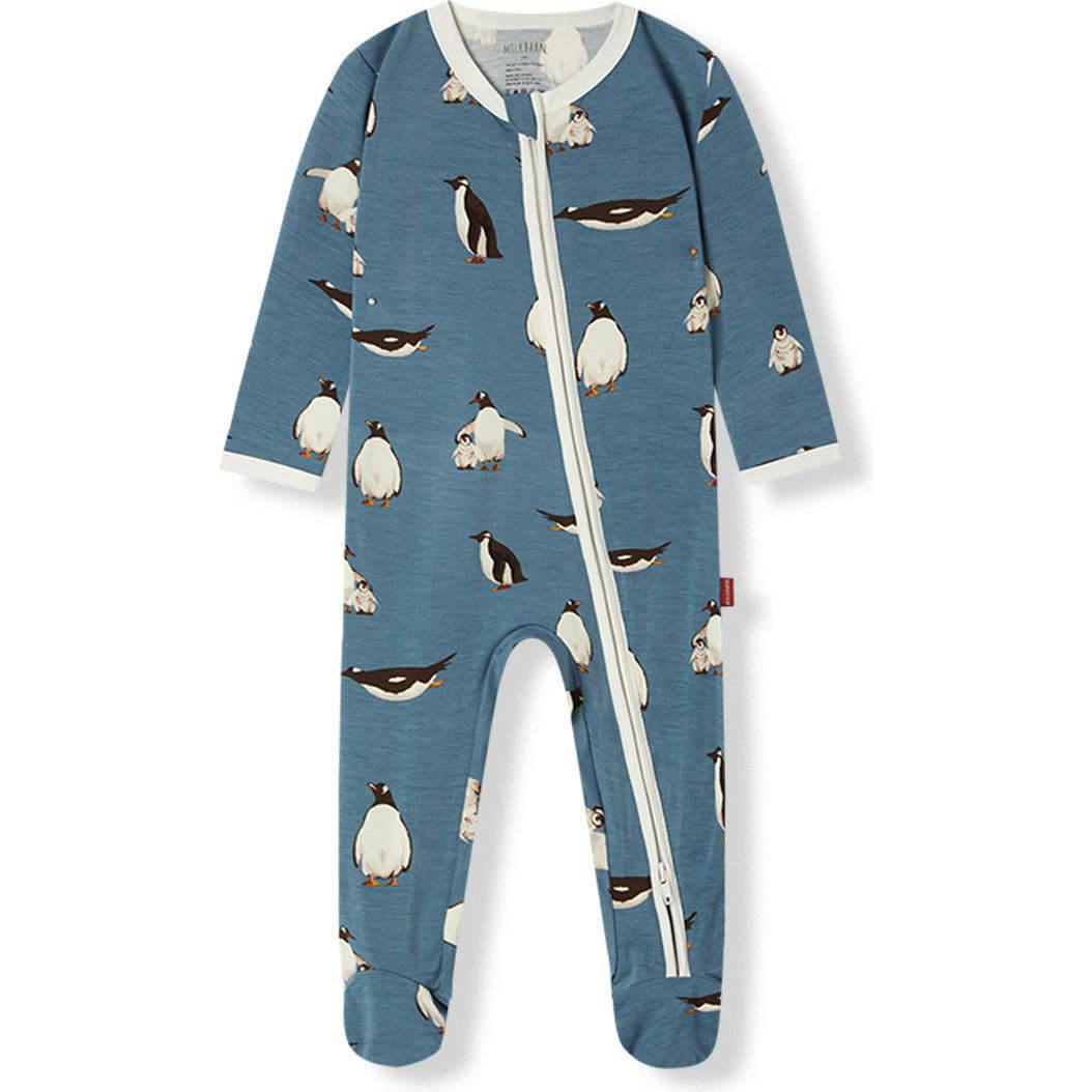 Luxe Stretch Zipper Footed Romper