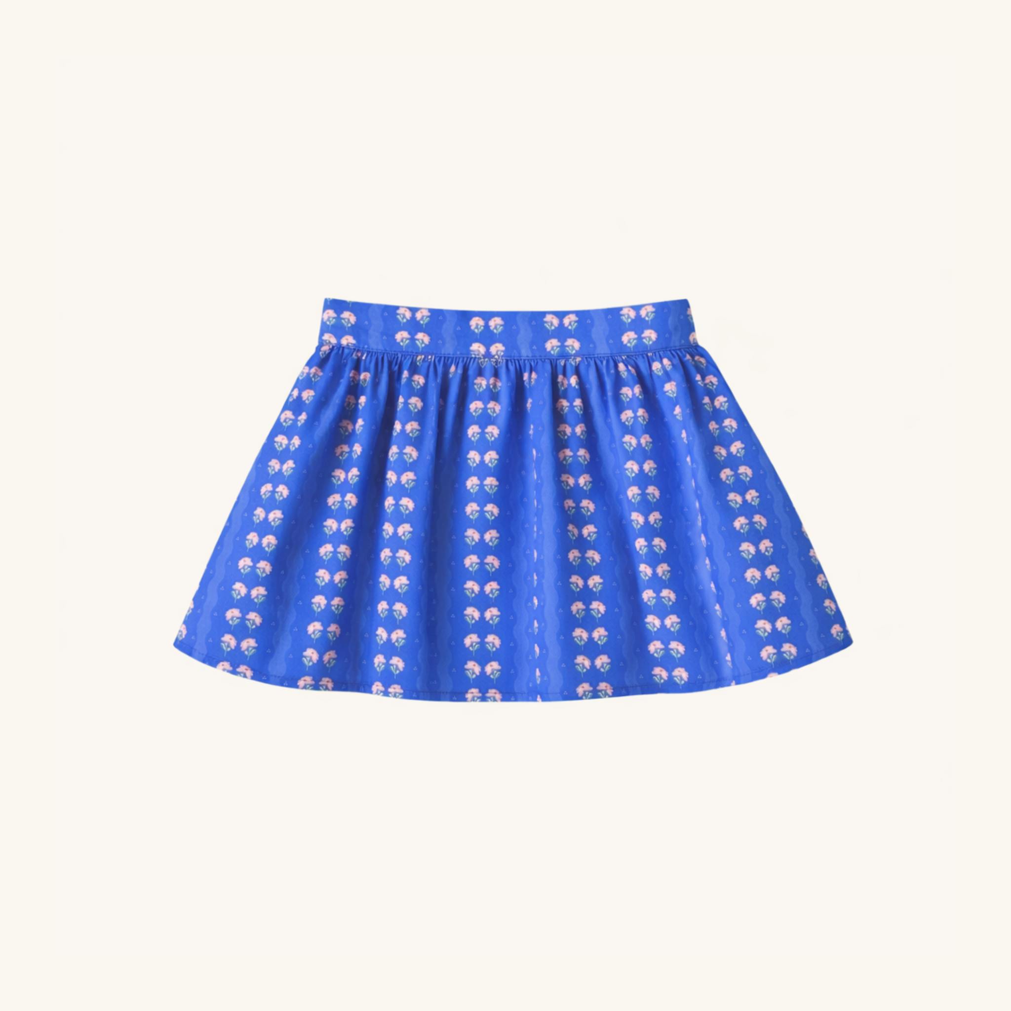 Circle Skirt in Floral