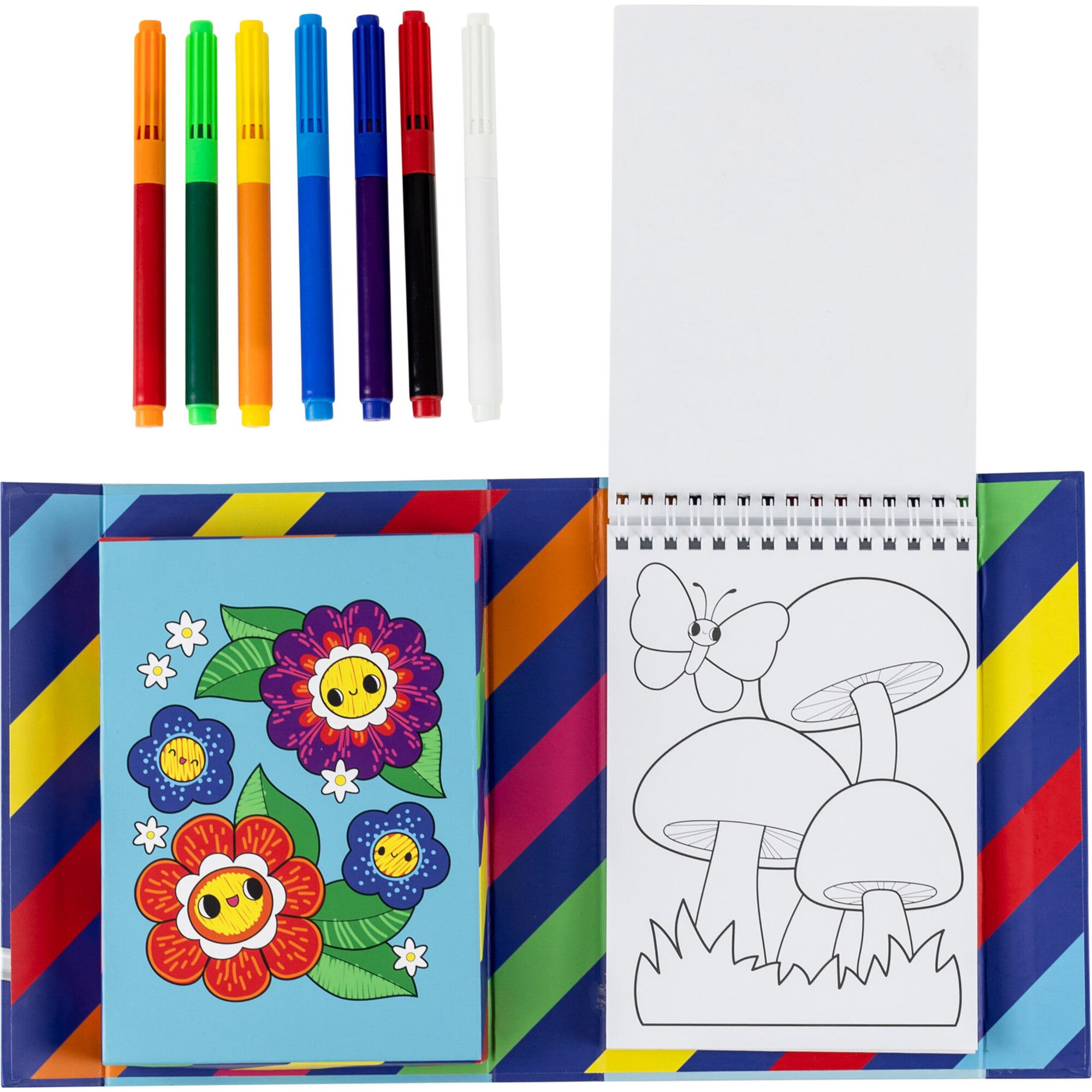Tribe: Color Change Coloring Set - Garden Friends Activity Set