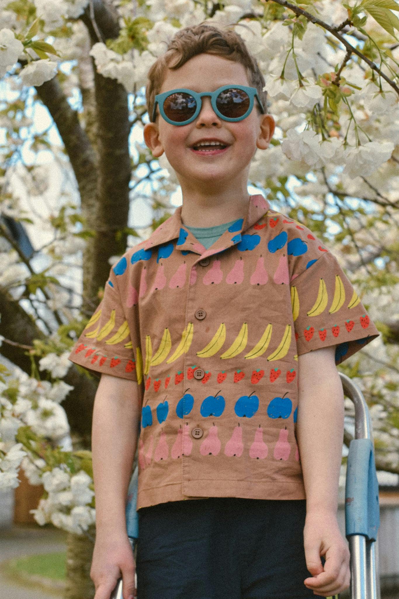 Classic | Sustainable Sunglasses | Plant-Based Bendable Polarized - Child | 3-8 Y | Desert Teal