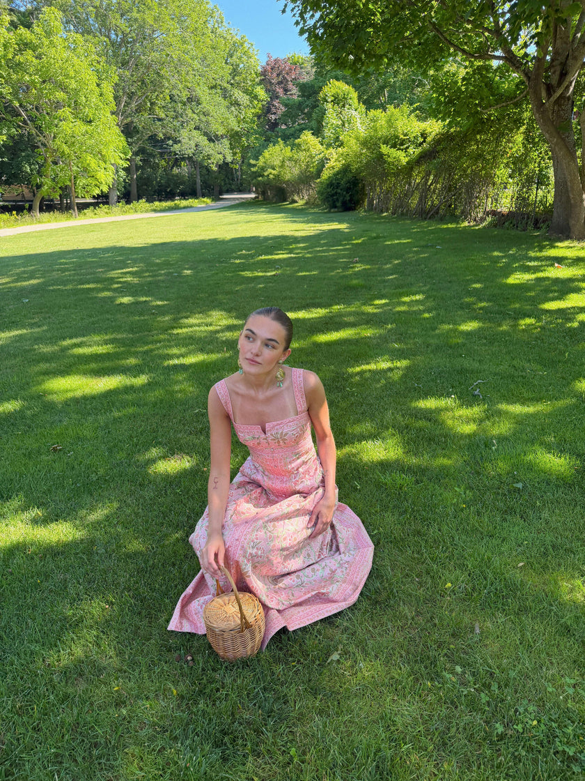 The Hope Dress - Daffodil Brocade
