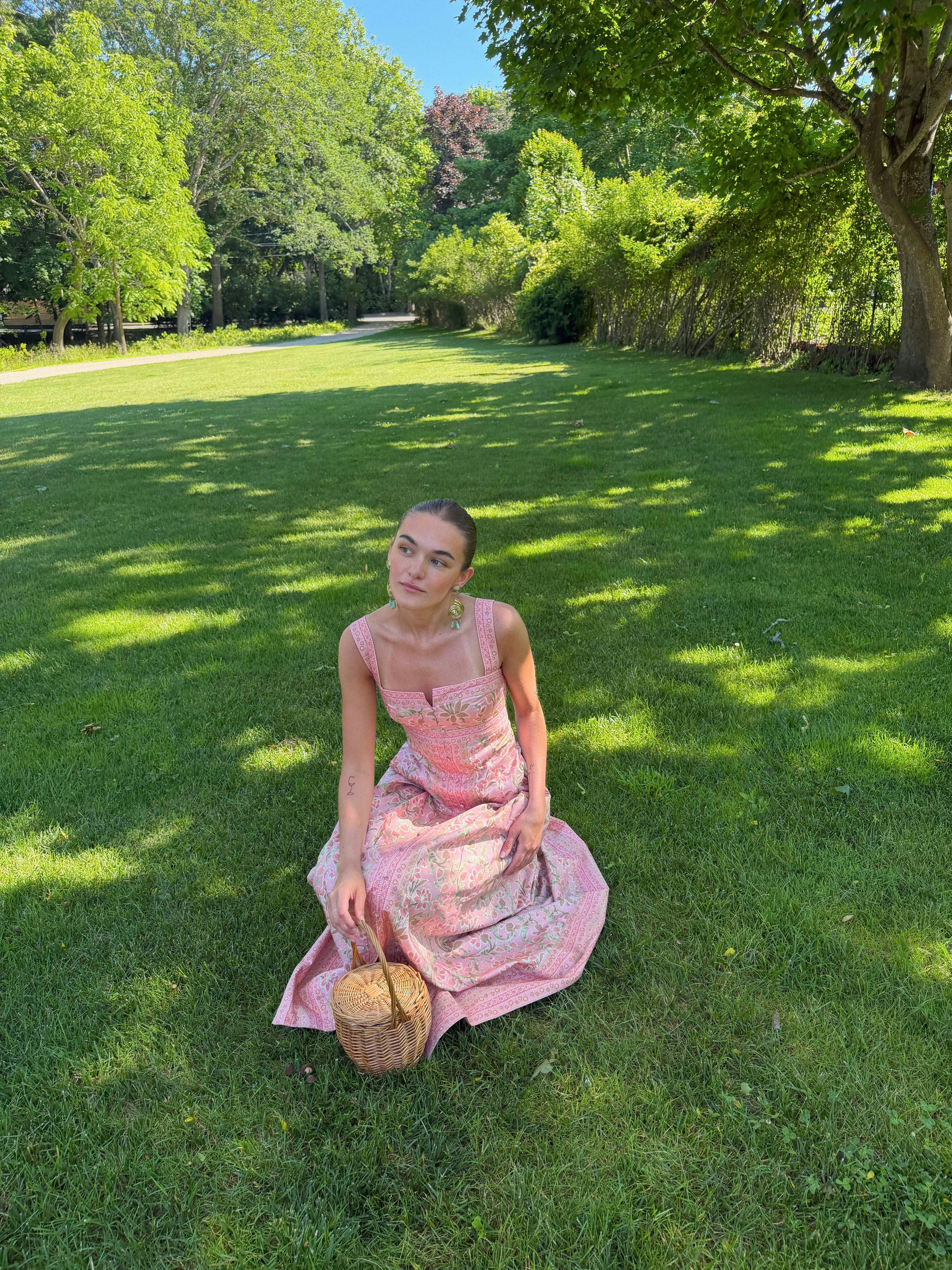 The Hope Dress - Daffodil Brocade