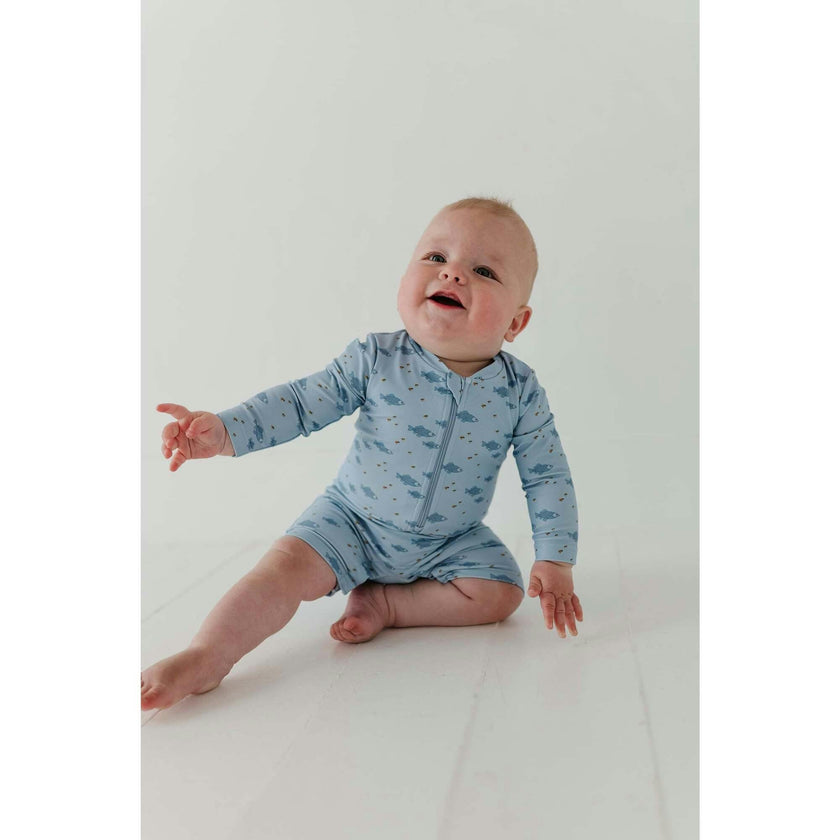 Baby One-Piece Rash Guard Swimsuit