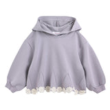 Light Purple Lace-Trim Set