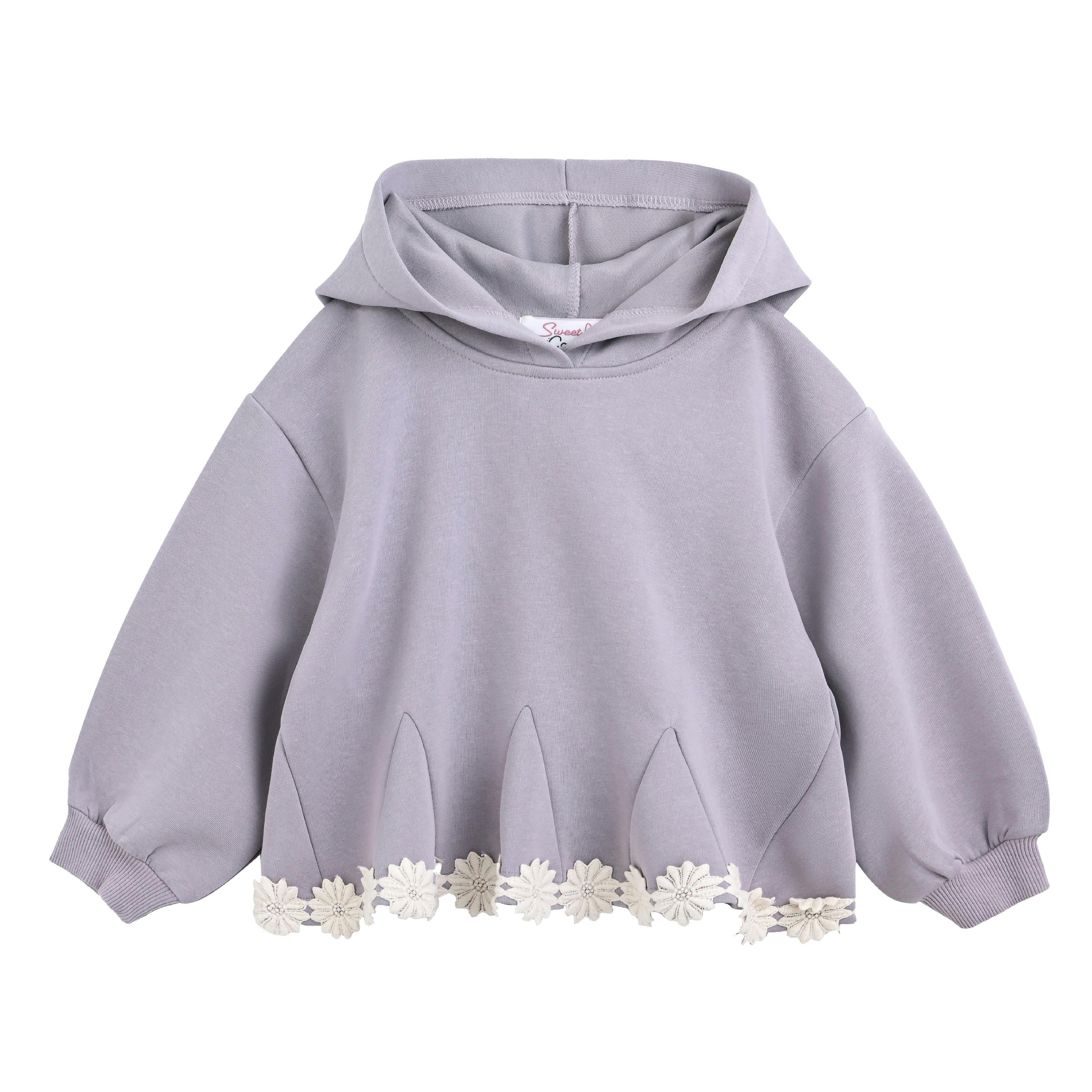 Light Purple Lace-Trim Set