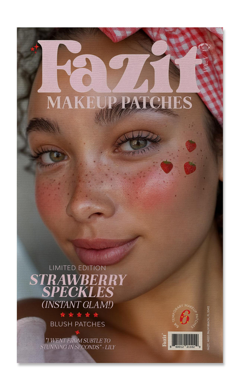 Strawberry Speckles Makeup Patches