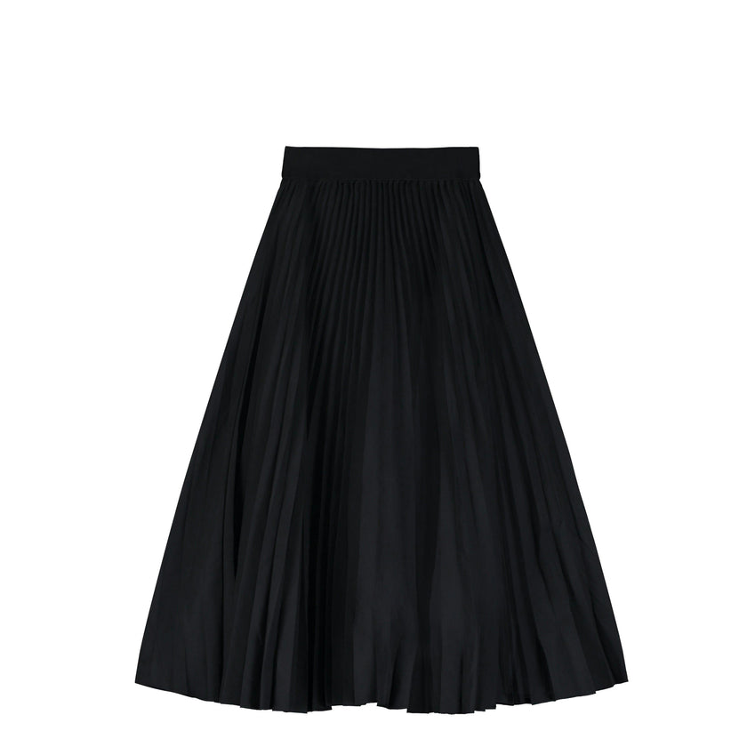 Cupro Pleated Skirt