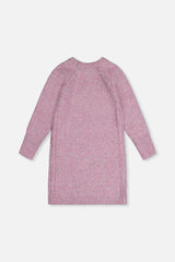 Poodle Knit Dress Lavender