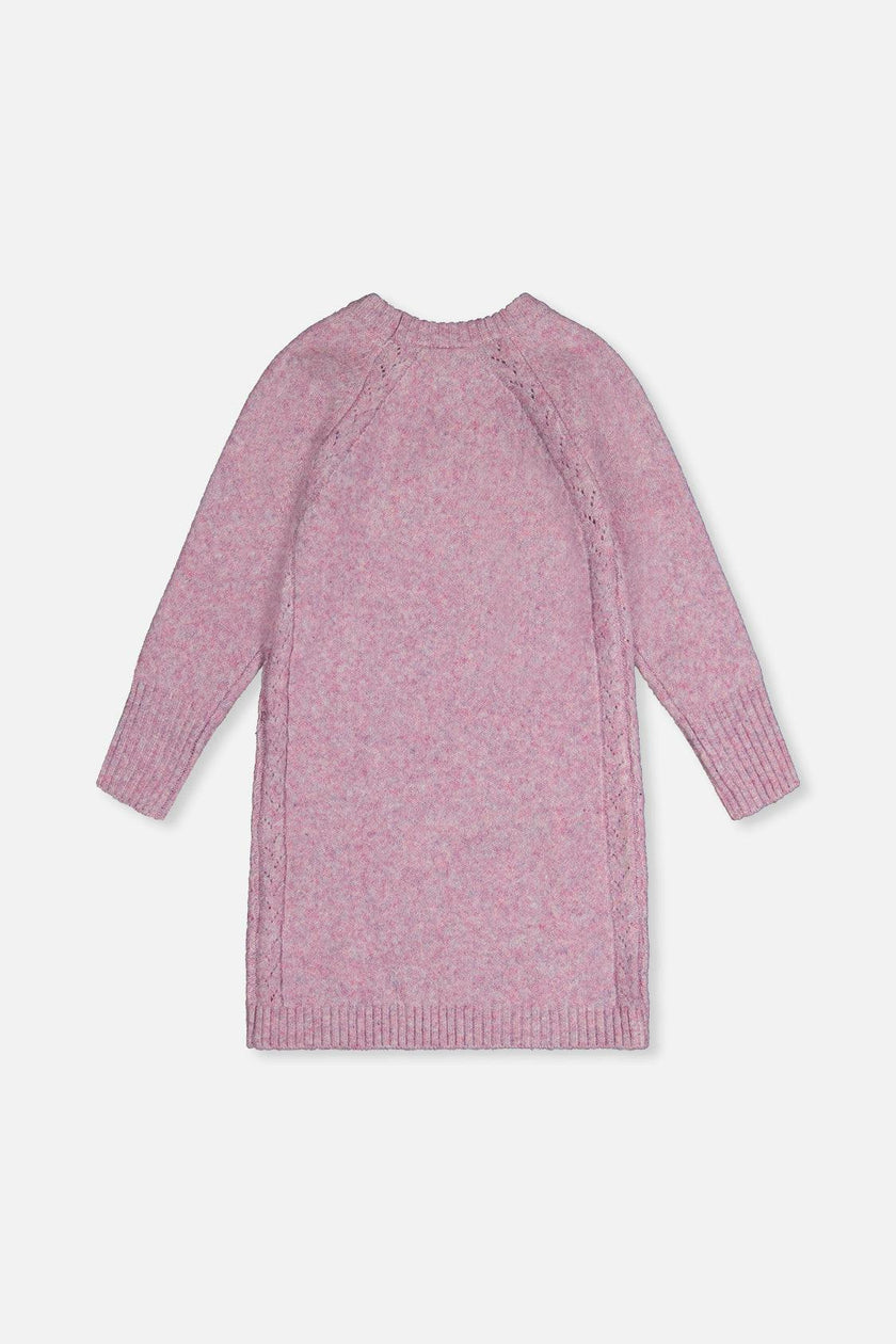 Poodle Knit Dress Lavender