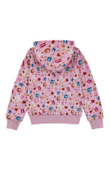 Soft Fleece Zip Up, Gems and Pearls