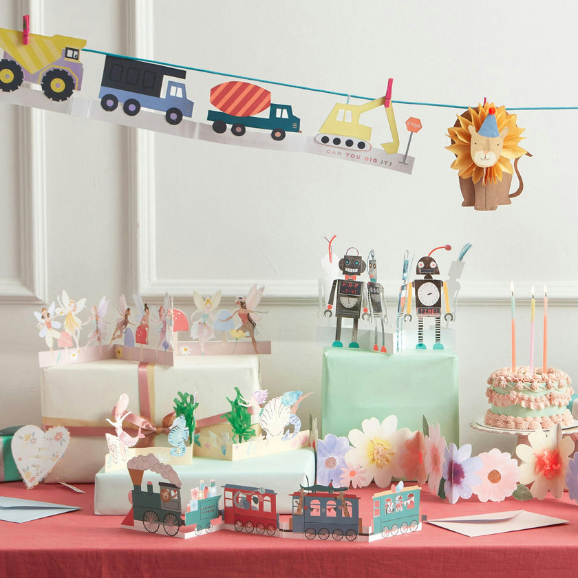 Train Birthday Card