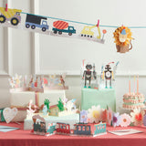 Birthday Train Concertina Card