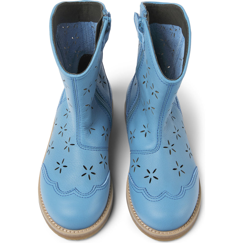 Savina Twins Boots, Medium Blue