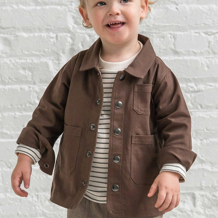 Denver Twill Chore Jacket Chestnut