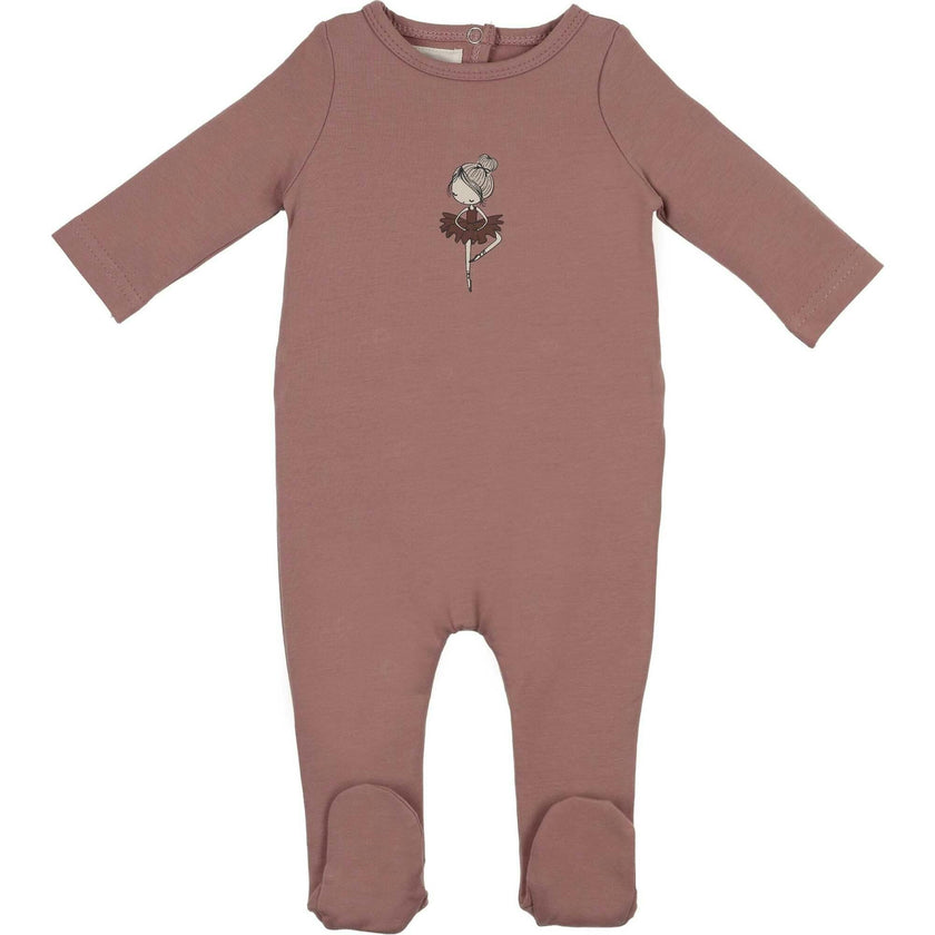 Ballerina Printed Footie