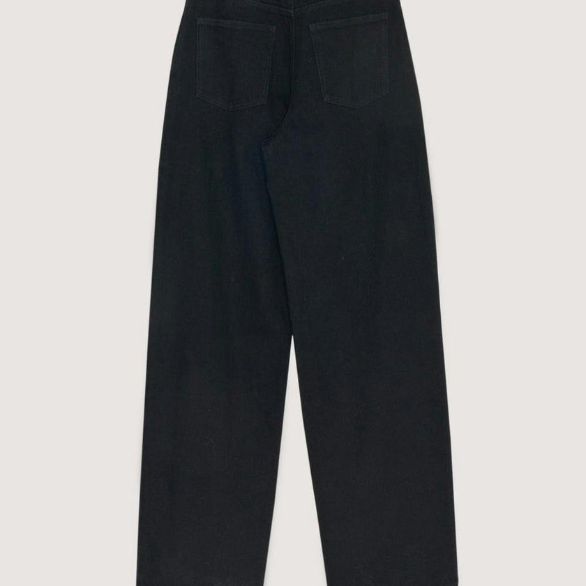 TNS Denim Woman Wide Leg Pant Black Denim_Sampling