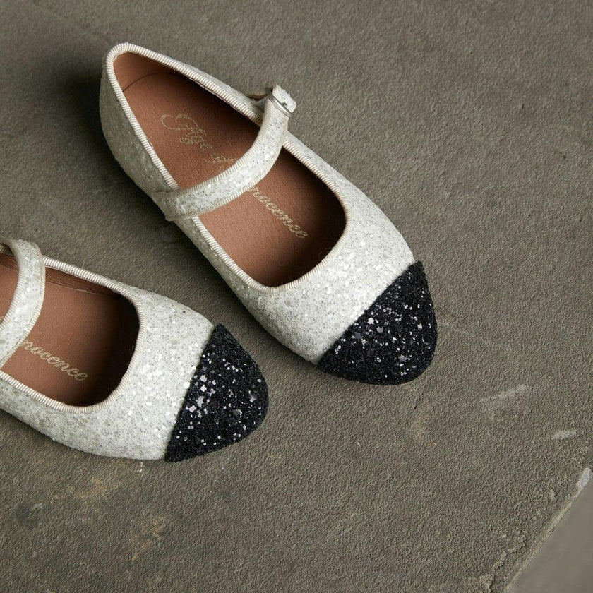 Bebe Glitter Mary Janes