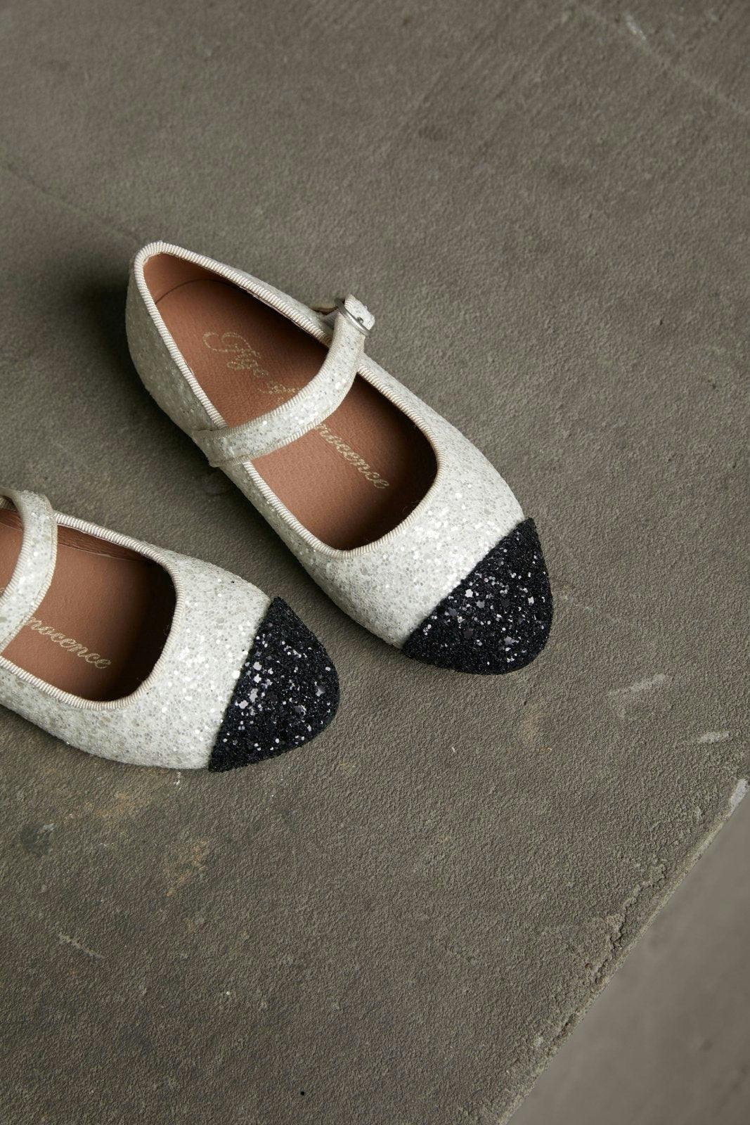 Bebe Glitter Mary Janes