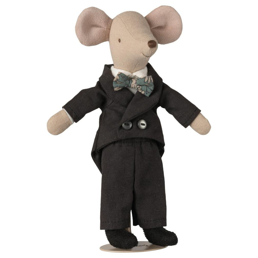 Wedding mice couple in box, Mum and dad