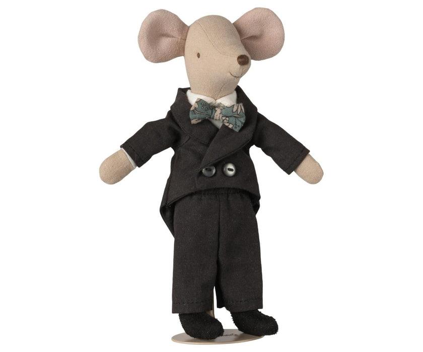 Wedding mice couple in box, Mum and dad