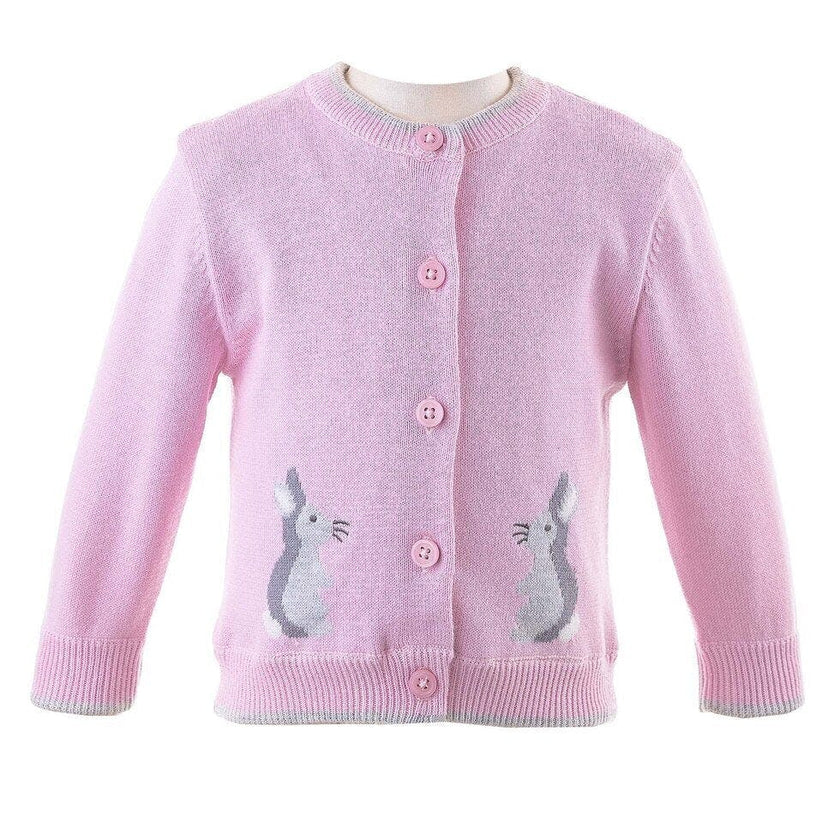 Bunny Intarsia Cardigan