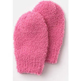 Baby Girls Fuzzy Ribbed Cuff No Thumb Mittens