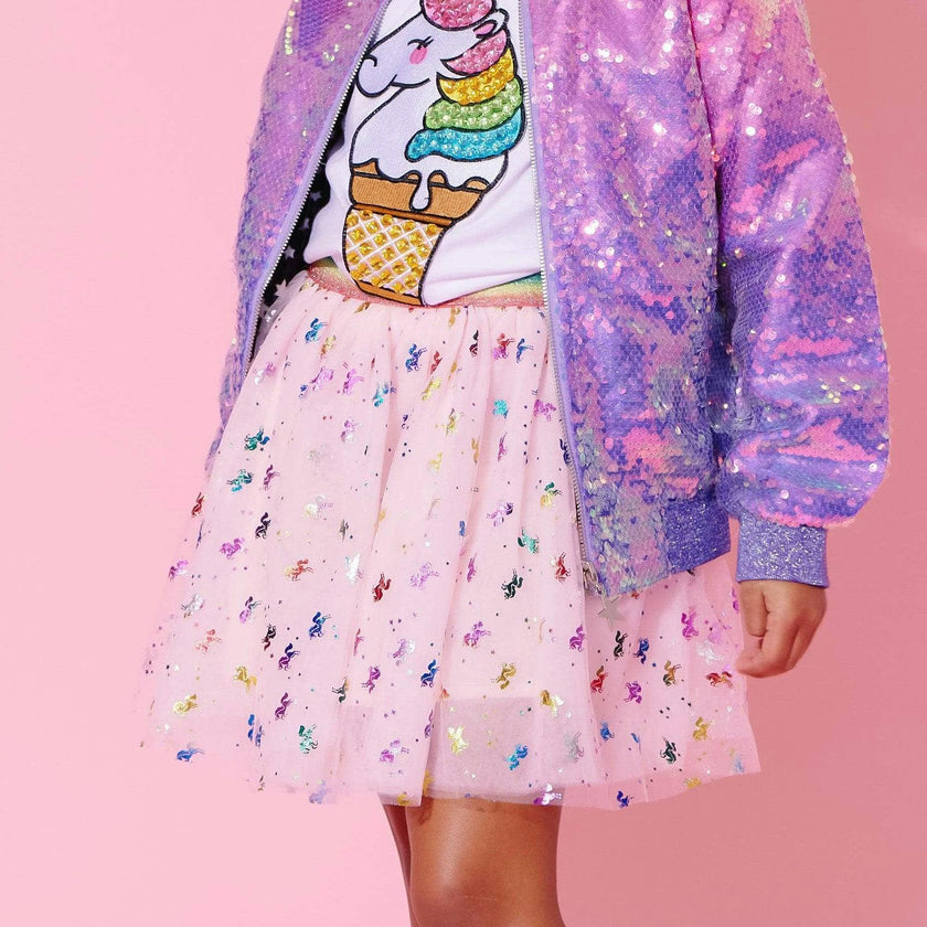 Rainbow Metallic Tutu