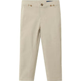 Kids White Buttondown Bowtie and Suspenders Set