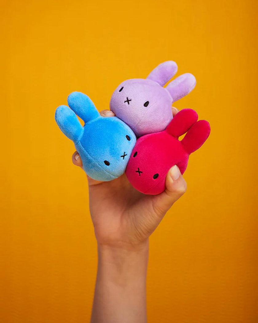 Keychain Miffy Squish Ball Blue 3.5''