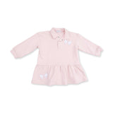 Veiled Pink Bows - Polo Dress and Legging