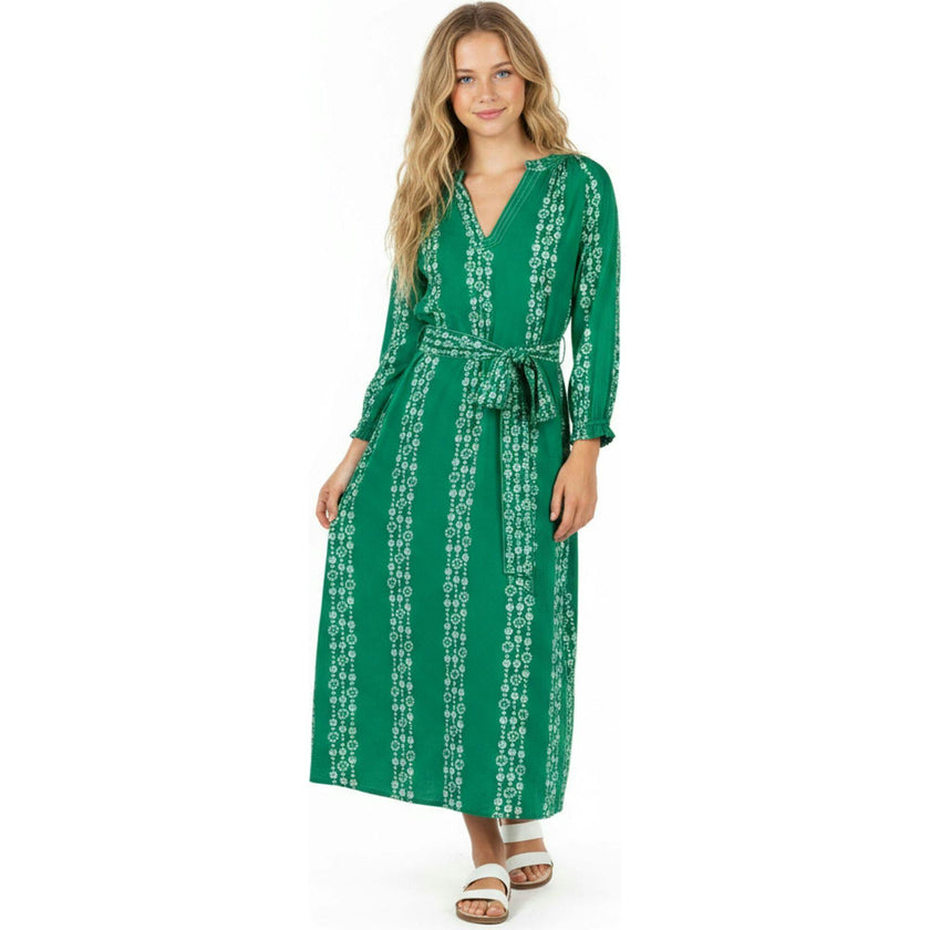 Anouk Women's Kaftan Jungle Seashells, Green