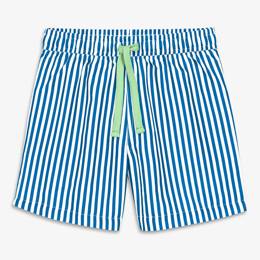Kids swim trunk in stripe