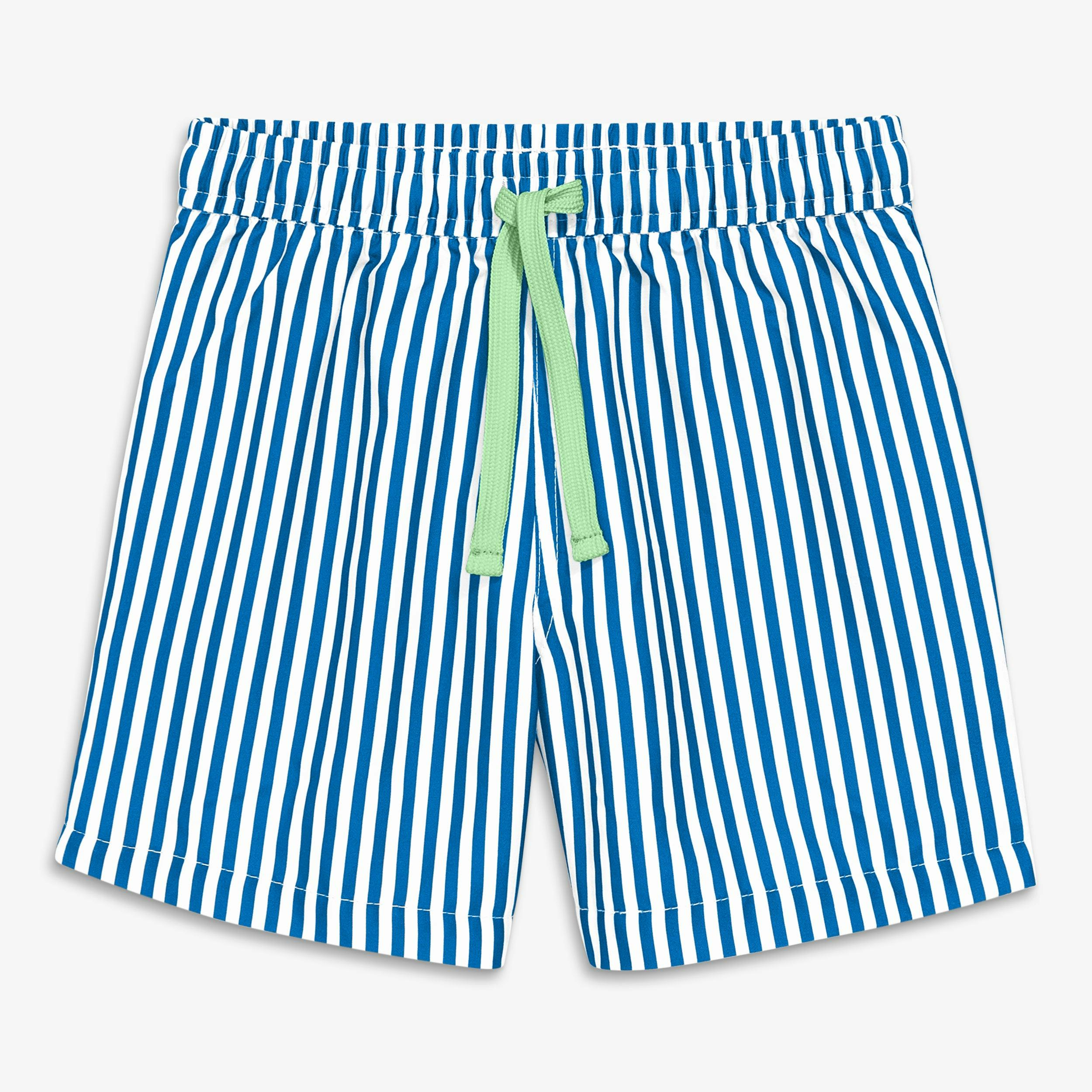 Kids swim trunk in stripe